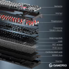 Клавіатура GamePro Asgard Drakkar Keychron Super Red Switch Wireless/Bluetooth/USB UA Black (MK305BK) - Image 8