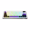 Клавиатура Hator Hellyberry HK60 Mechanical Linear RGB USB UA White/Violet (HK60) - Image 2
