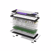 Клавиатура Hator Hellyberry HK60 Mechanical Linear RGB USB UA White/Violet (HK60) - Image 5