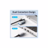 Переходник USB-C to RJ45 Ethernet 1000Mbps gray Vention (CFQHB) - Image 8