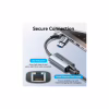 Перехідник USB-C to RJ45 Ethernet 1000Mbps gray Vention (CFQHB) - Image 10