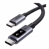 Дата кабель USB-C to USB-C 1.0m PD 100W L509 black Ugreen (35501) - Image 2