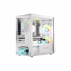 Корпус для ПК Logic concept PORTOS MESH+GLASS ARGB fans 3x120mm WHITE (AM-PORTOS-20-0000000-0002) - Image 10