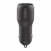 Зарядний пристрій Belkin Car Charger (24W) Dual USB-A, USB-A - Lightning, 1m, black (CCD001BT1MBK) - Image 3