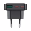 Зарядний пристрій Acefast 3xUSB 65W (2xUSB-C+USB-A) Gan A100 Fast Charger Ultra thin black (6974316283492) - Image 4