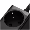 Зарядное устройство Baseus AC + 2xUSB-C 100W + 2xUSB + cable USB-C to USB-C 100W 1.0m black (PSZM000401) - Image 4