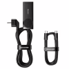 Зарядний пристрій Baseus AC + 2xUSB-C 100W + 2xUSB + cable USB-C to USB-C 100W 1.0m black (PSZM000401) - Image 7