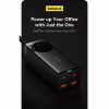 Зарядное устройство Baseus AC + 2xUSB-C 100W + 2xUSB + cable USB-C to USB-C 100W 1.0m black (PSZM000401) - Image 9