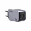 Зарядное устройство Ugreen 2xUSB-C PD45W GaN X707 gray (35008) - Image 2