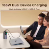 Батарея універсальна Ugreen 20000mAh 165W with Retractable Cable (PB726 55987B) - Image 10