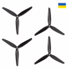 Пропелер для дрона PROP UA 8x3,7x3 2СW+2CCW (CF8х3,7) - Image 2