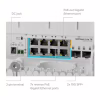 Коммутатор сетевой Mikrotik CSS610-1Gi-7R-2S+OUT - Image 4