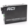 Медиаконвертер RCI 1G, 20km, SC, RJ45, Tx 1310nm standart size metal case (RCI502W-GE-20-A) - Image 2