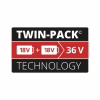 Акумулятор до електроінструменту Einhell 18V PXC Twinpack, 18V, 5.2Ah, 2 шт (4511526) - Image 6