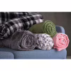 Плед Ardesto Flannel рожевий, 160х200 см (ART0207SB) - Image 5