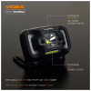 Фонарь Videx 310Lm 5000K (VLF-H025C) - Image 4