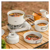 Сковорода туристична Naturehike CNK2450CF013 17,5 см, алюміній, біла (6927595711026) - Image 6