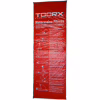 Коврик для фитнеса Toorx Padded Exercise 181х60х2,5 см з антиковзною поверхнею Blu/Rosso (MAT-GE) (931149) - Image 3