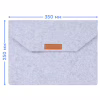 Чохол до ноутбука AirOn 13,3" Premium Grey (4822356710620) - Image 4