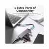 Концентратор Vention USB 3.0 to 4xUSB 3.0 Hub With Power Supply 0.15m black (CHLBB) - Image 8