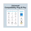 Концентратор Vention USB 3.0 to 4xUSB 3.0 Hub With Power Supply 0.15m black (CHLBB) - Image 11