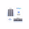 Порт-репликатор Ugreen Dock CM498 USB 3.0 Type-C -> 1хUSB-A 3.0/3хUSB-A 2.0/2xHDMI 4K 30Гц PD (35897) - Image 4