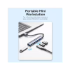 Концентратор Vention USB 3.0 to 1xUSB 3.0 + 3xUSB 2.0 0.15m gray (CKOHB) - Image 6