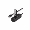 Концентратор Vention USB 2.0 to 4xUSB 2.0 0.15m black (VAS-J43-B015) - Image 3