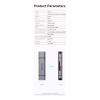 Считыватель флеш-карт Vention USB 3.0 AM/USB-C to SD+TF Gray Dual Drive Letter Aluminum Alloy (CLLH0) - Image 4