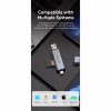 Считыватель флеш-карт Vention USB 3.0 AM/USB-C to SD+TF Gray Dual Drive Letter Aluminum Alloy (CLLH0) - Image 8