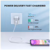 Дата кабель USB-C to Lightning 2.0m US1713A Nickel Plating ABS Shell White Ugreen (60749) - Image 2