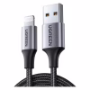 Дата кабель USB 2.0 AM to Lightning 2.0m US199 2.4A Black Ugreen (60158) - Image 2