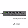 Мережевий фільтр живлення ColorWay CW-CHE435PDB, 4 розетки/3USB 5M (CW-CHE435PDB) - Image 7