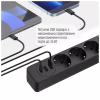 Мережевий фільтр живлення ColorWay CW-CHE435PDB, 4 розетки/3USB 5M (CW-CHE435PDB) - Image 12
