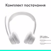 Наушники Logitech Zone 300 Bluetooth Off-White (981-001417) - Image 10