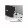 Дата кабель USB-C to USB-C 2.0m Promate (powerbolt240-2m.black) - Image 3