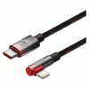 Дата кабель USB-C to Lightning 1.0m 20W 90° corner black/red Baseus (CAVP000220) - Image 3