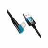 Дата кабель USB 2.0 AM to Lightning 2.0m 2.4A 90° corner black/blue Baseus (CAVP000121) - Image 3