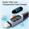 Дата кабель USB-C to Lightning 2.0m 20W Digital Display black Essager (EXCTL-YDA01) - Image 5
