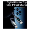 Дата кабель USB-C to Lightning 2.0m 20W Digital Display black Essager (EXCTL-YDA01) - Image 8