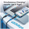 Дата кабель USB-C to Lightning 2.0m 20W Digital Display blue Essager (EXCTL-YDA03) - Image 7
