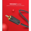 Кабель мультимедийный 2xRCA M to 2xRCA M 1.0m AV104 black Ugreen (30747) - Image 9