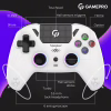 Геймпад GamePro GPS20W 2.4G/BT 5.1/USB (Switch/PC/PS/iOS/Android) RGB White (GPS20W) - Image 12