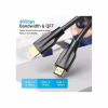 Кабель мультимедійний HDMI M to HDMI M 10.0m 8K60Hz black Vention (AANBL) - Image 2