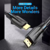 Кабель мультимедійний HDMI M to HDMI M 10.0m 8K60Hz black Vention (AANBL) - Image 4
