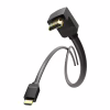 Кабель мультимедийный HDMI M to HDMI M 1.0m 4K60Hz 90° corner black Vention (AAQBF) - Image 3