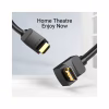 Кабель мультимедійний HDMI M to HDMI M 1.0m 4K60Hz 90° corner black Vention (AAQBF) - Image 10