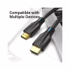 Кабель мультимедійний HDMI M to HDMI M 1.0m 8K60Hz cotton braided black Vention (AAUBF) - Image 8