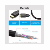 Кабель мультимедийный HDMI M to HDMI M 5.0m 8K60Hz cotton braided black Vention (AAUBJ) - Image 6