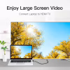 Кабель мультимедійний HDMI M to DVI M 2.0m 4K60Hz black Vention (ABFBH) - Image 5